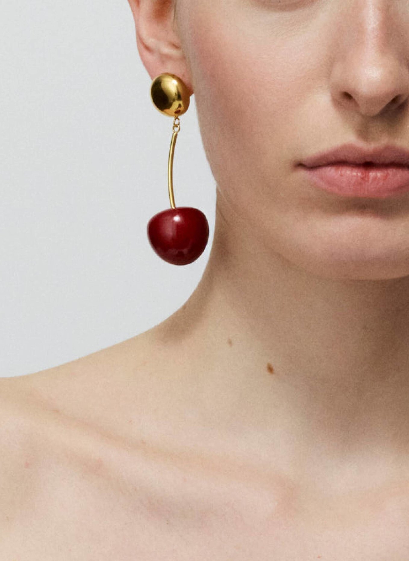 VANESSA BARONI Ohrhänger CHERRY EARRINGS CHERRY by GLAMBOU: GOLD