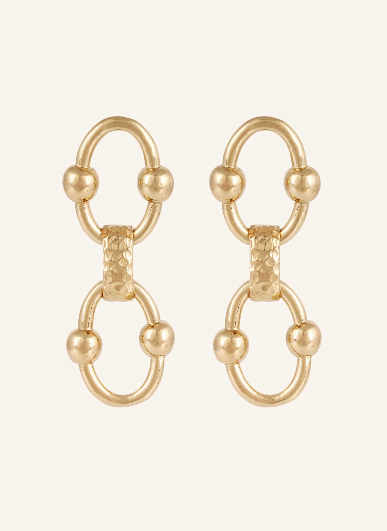 GAS BIJOUX Ohrhänger RIVAGE by GLAMBOU: GOLD