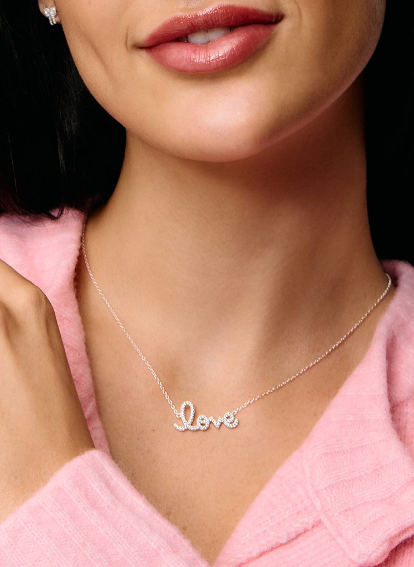 OHH LUILU Kette LOVE by GLAMBOU: SILBER