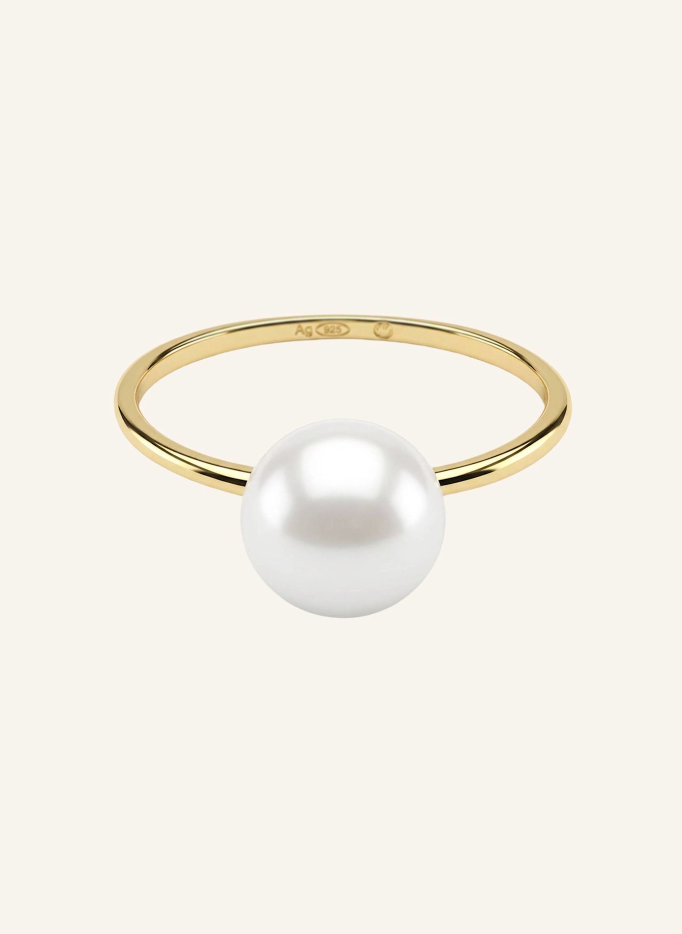 Pompidou Ringe AMELIA PEARL by GLAMBOU: GOLD