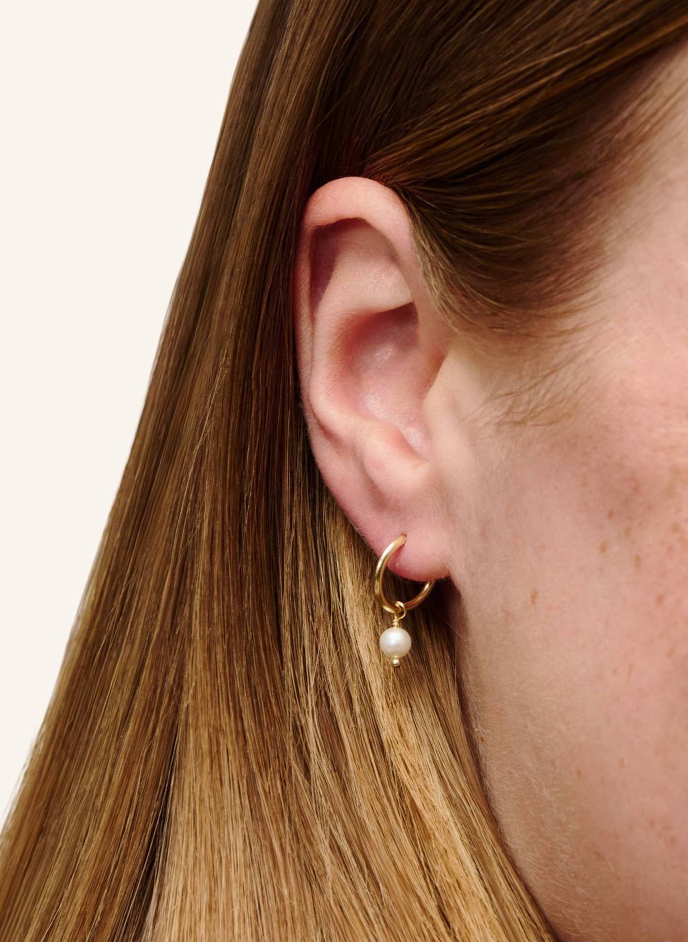 Pompidou Creolen AMELIA PEARL by GLAMBOU: GOLD