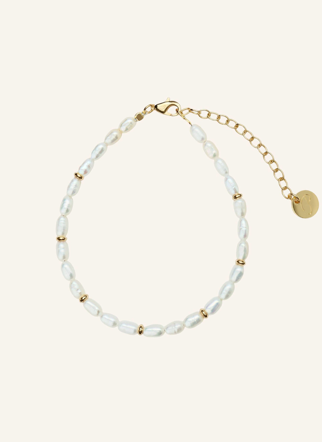 Pompidou Armbänder SERAPHINA PEARL by GLAMBOU: GOLD