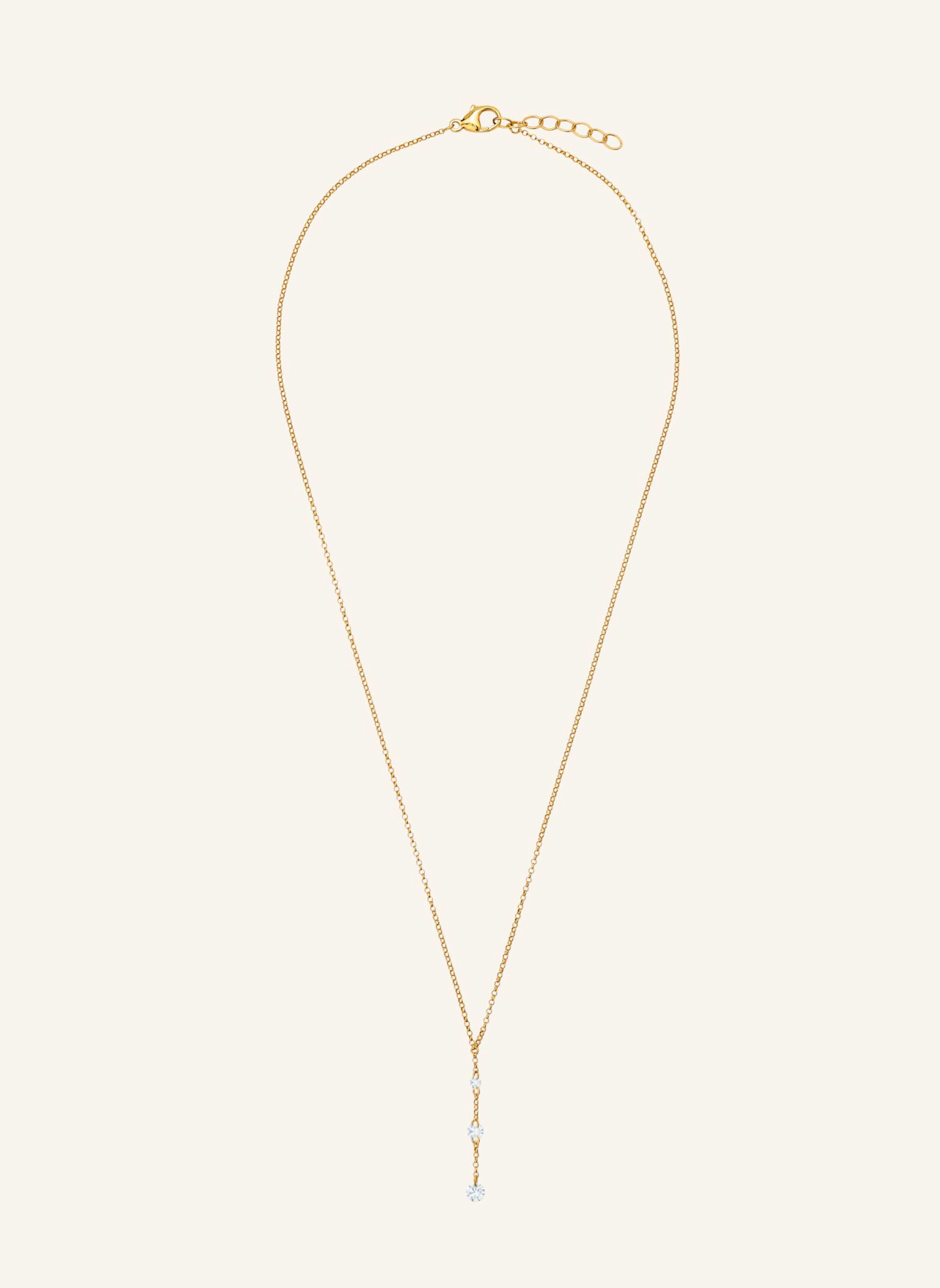 Pompidou Halsketten ASMA DROP by GLAMBOU: GOLD
