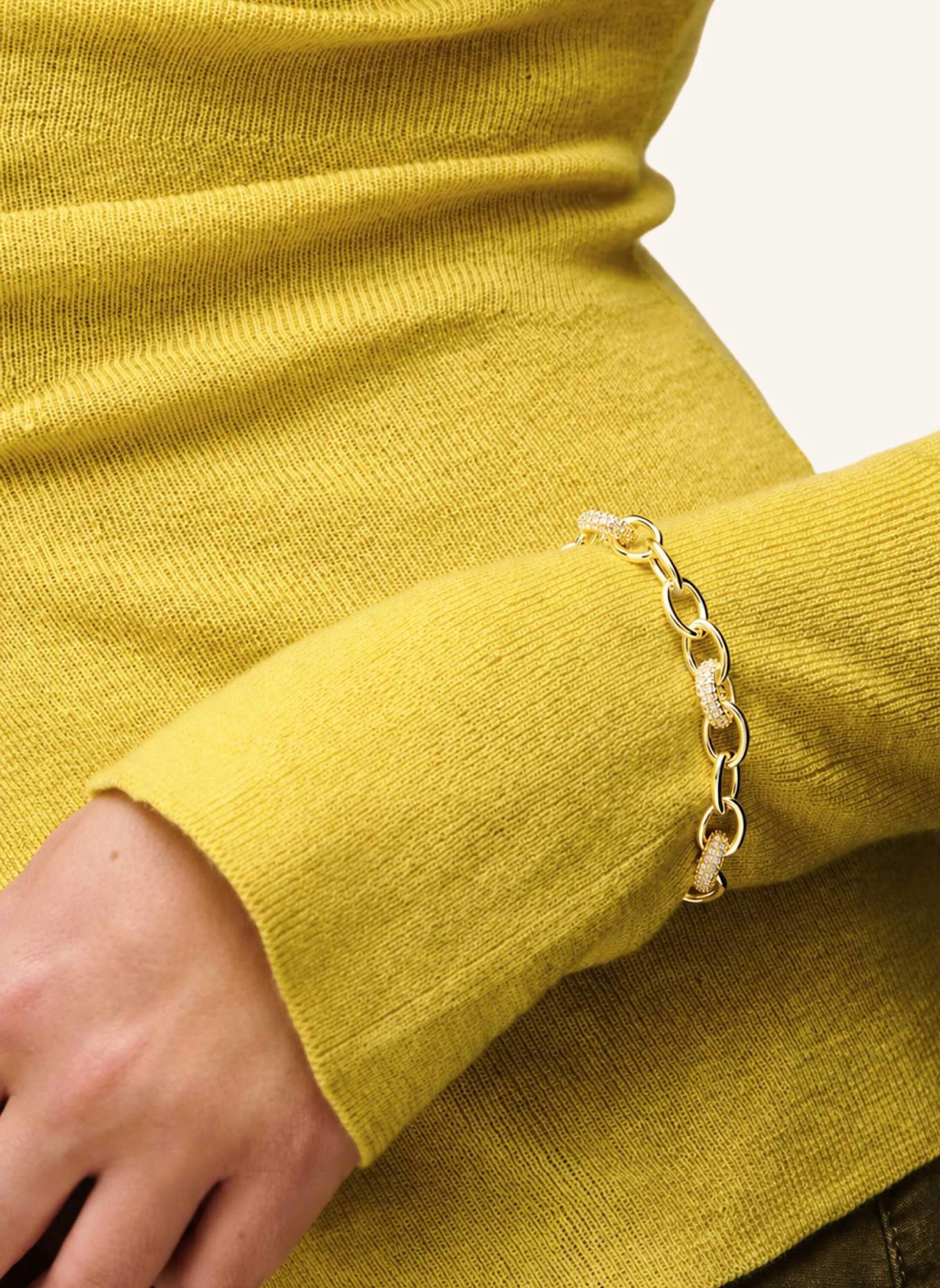 OHH LUILU Armbänder AMARA PAVé by GLAMBOU: GOLD