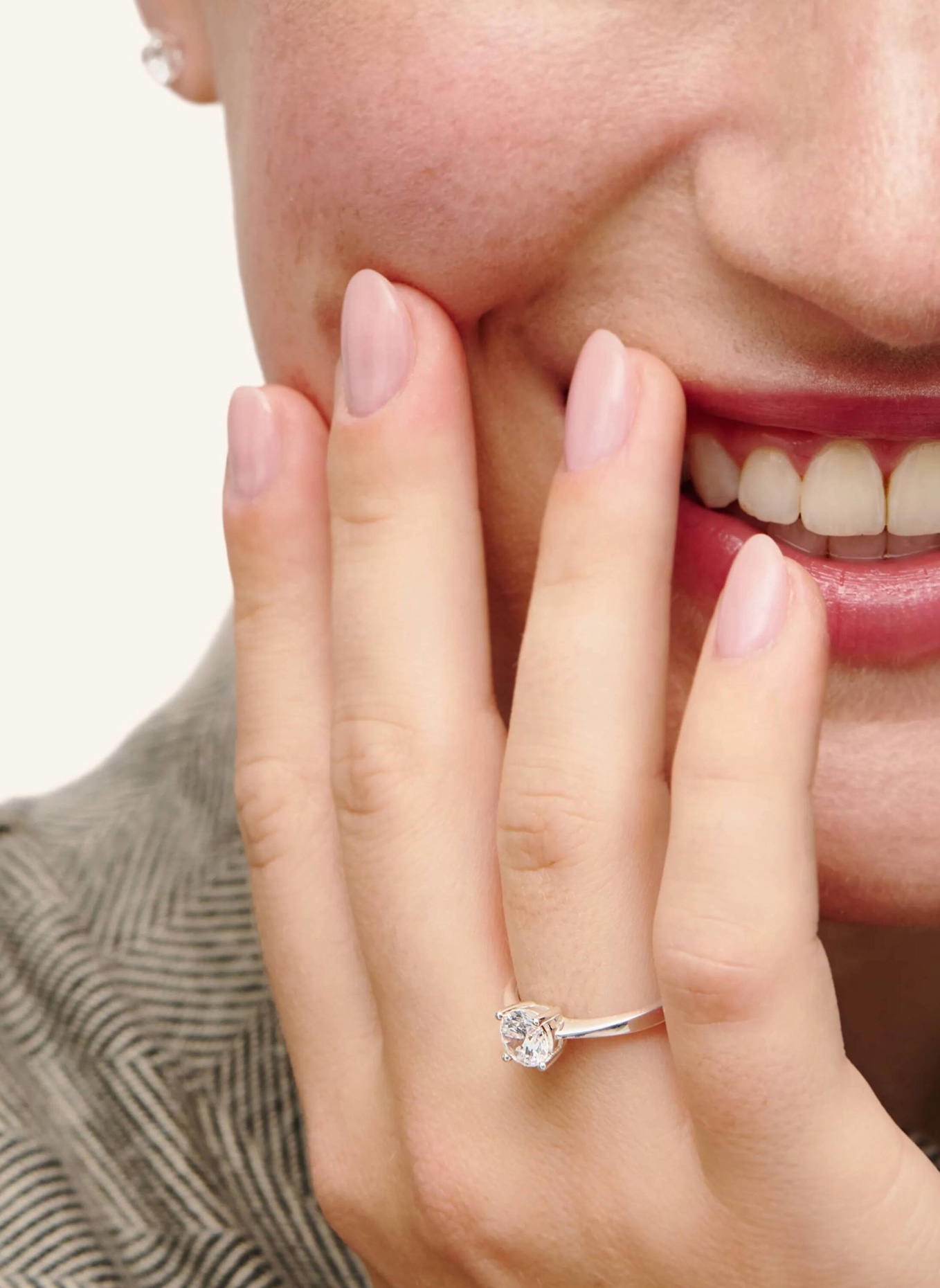 Pompidou Ringe PROMISE by GLAMBOU: SILBER