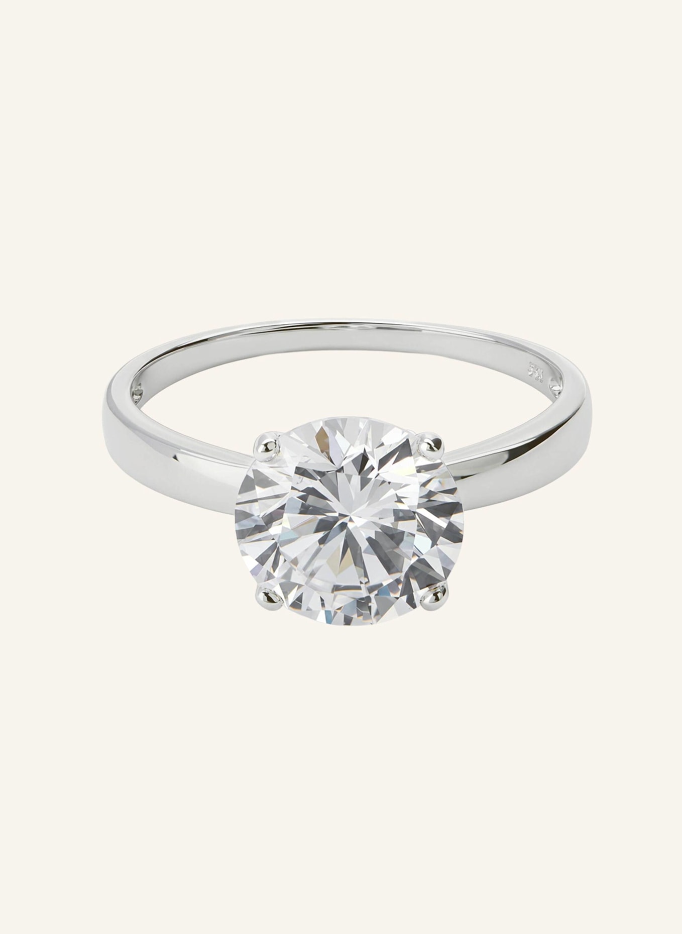 Pompidou Ringe ETERNAL YES by GLAMBOU: SILBER