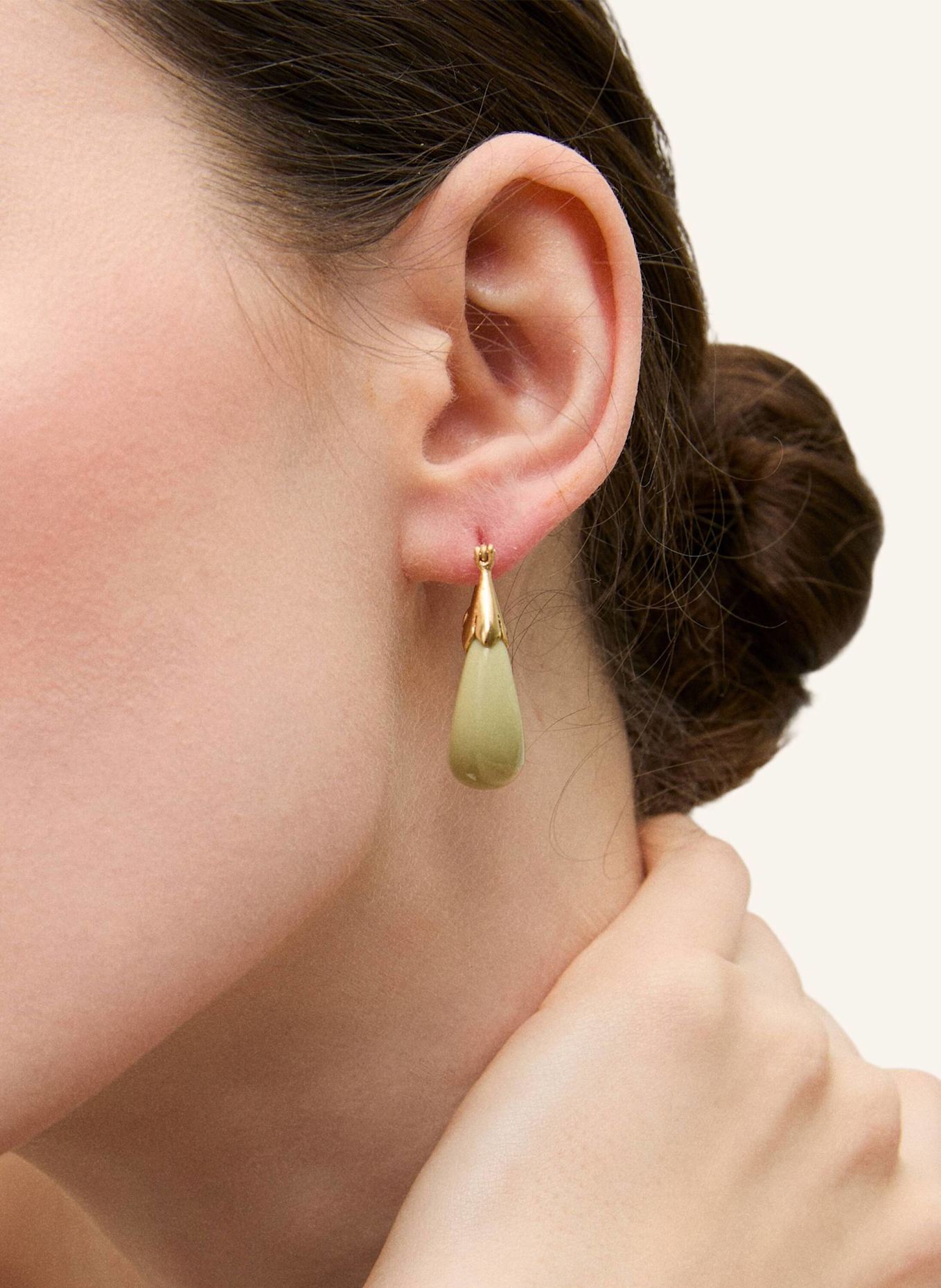GAS BIJOUX Creolen ECUME by GLAMBOU: GOLD