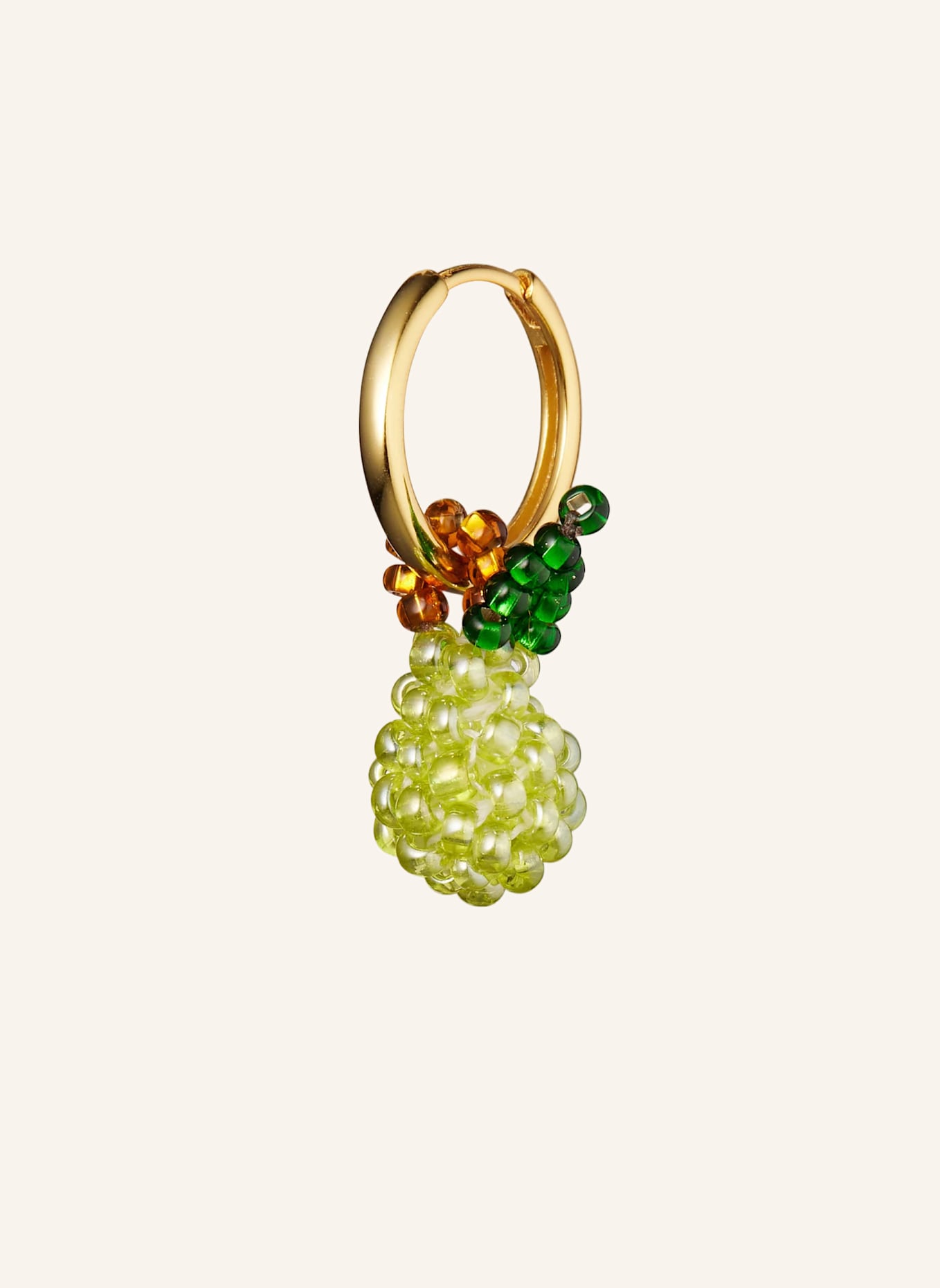 pura utz Ohrringe MINI PEAR EARRING by GLAMBOU: GOLD