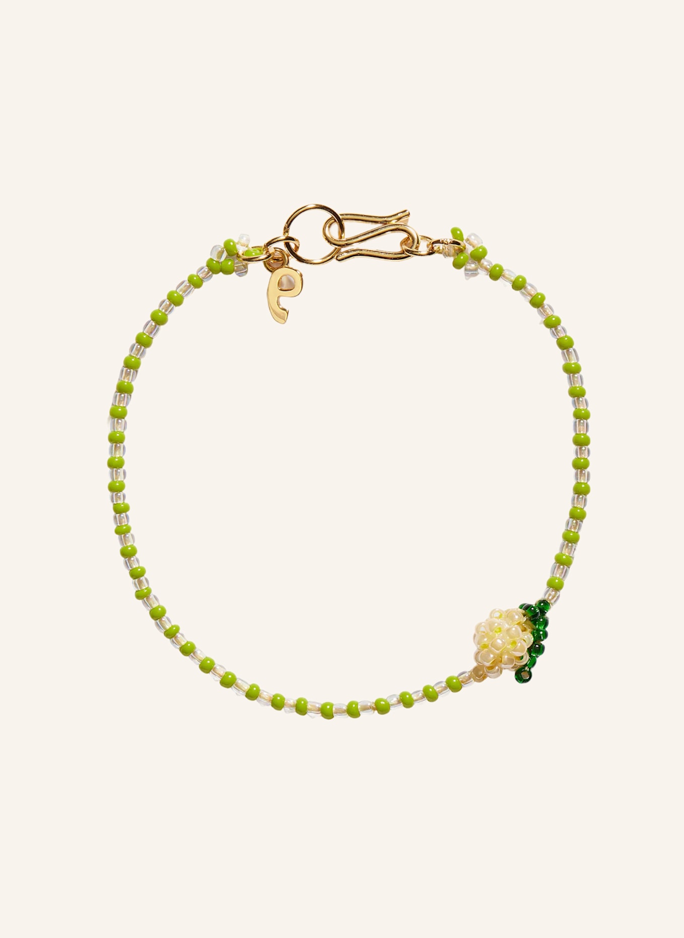 pura utz Armbänder MINI STRIPED LEMON BRACELET 19CM by GLAMBOU: GOLD