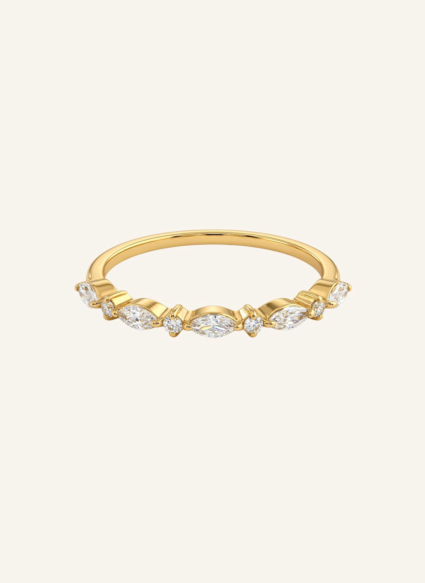 OHH LUILU Ring ROSALIE by GLAMBOU: GOLD
