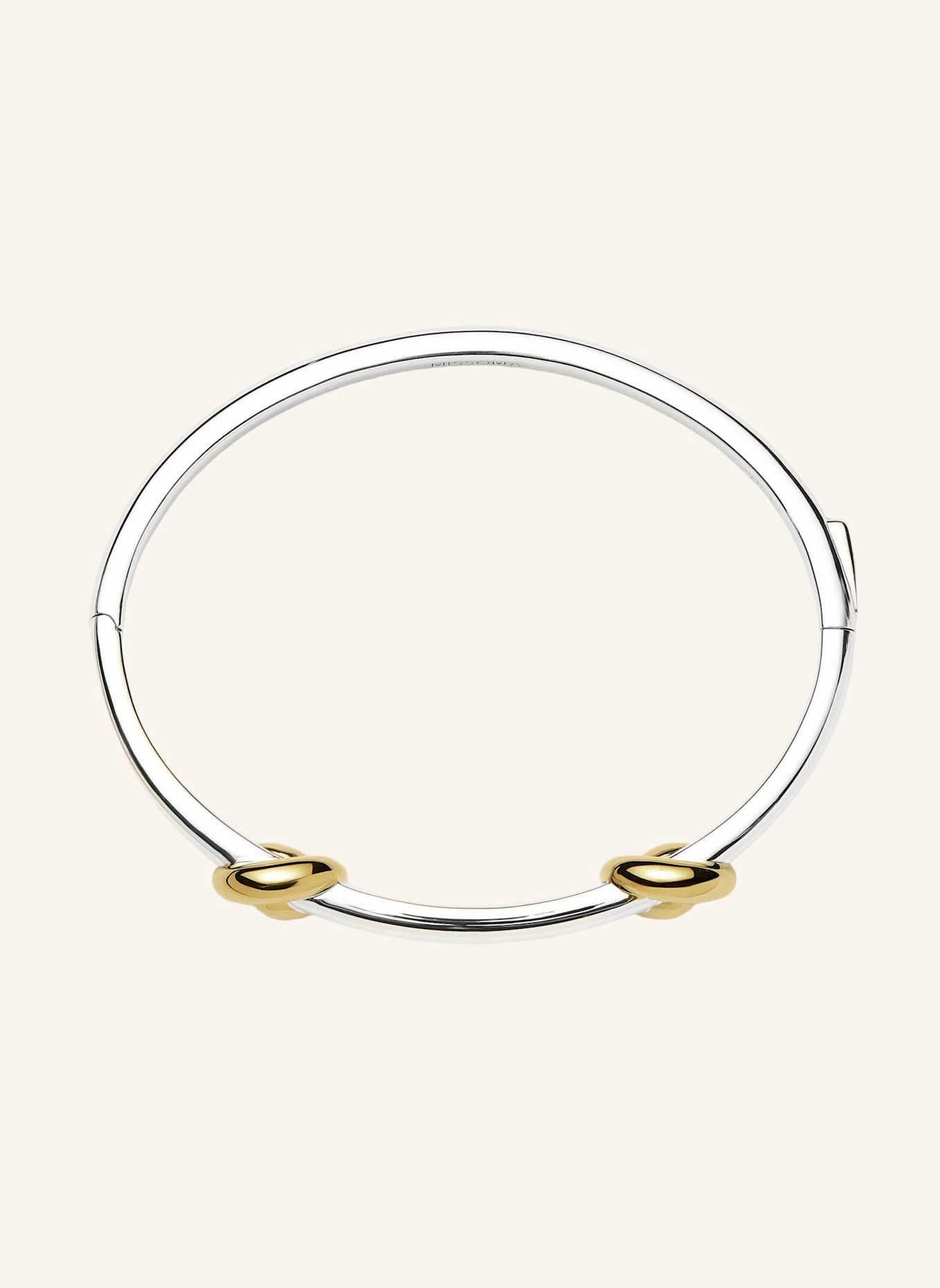 MISSOMA Armreifen LUCY WILLIAMS KNOT HINGED BANGLE by GLAMBOU: GOLD