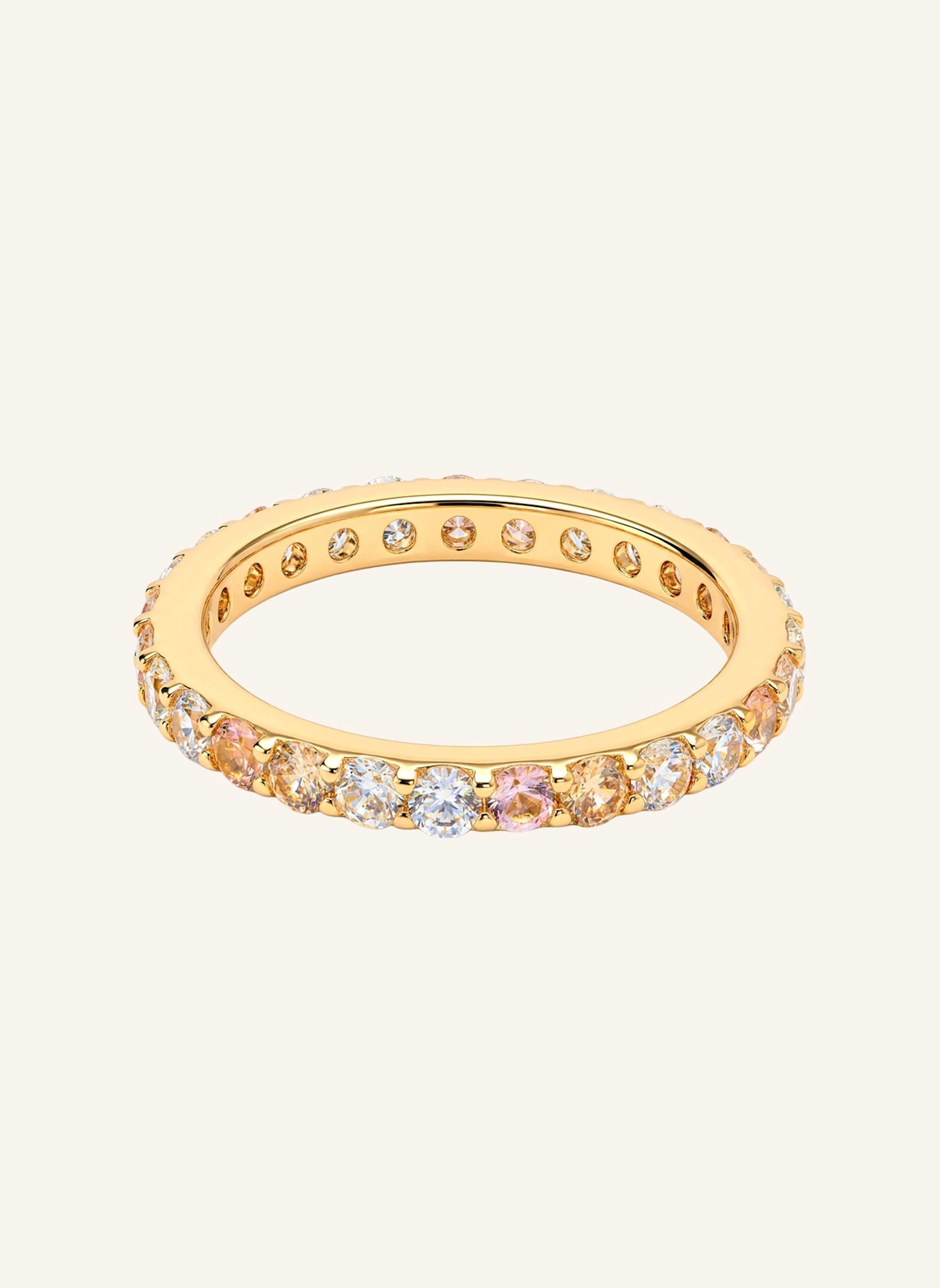 OHH LUILU Ringe TENNIS HONEY TONES by GLAMBOU: GOLD