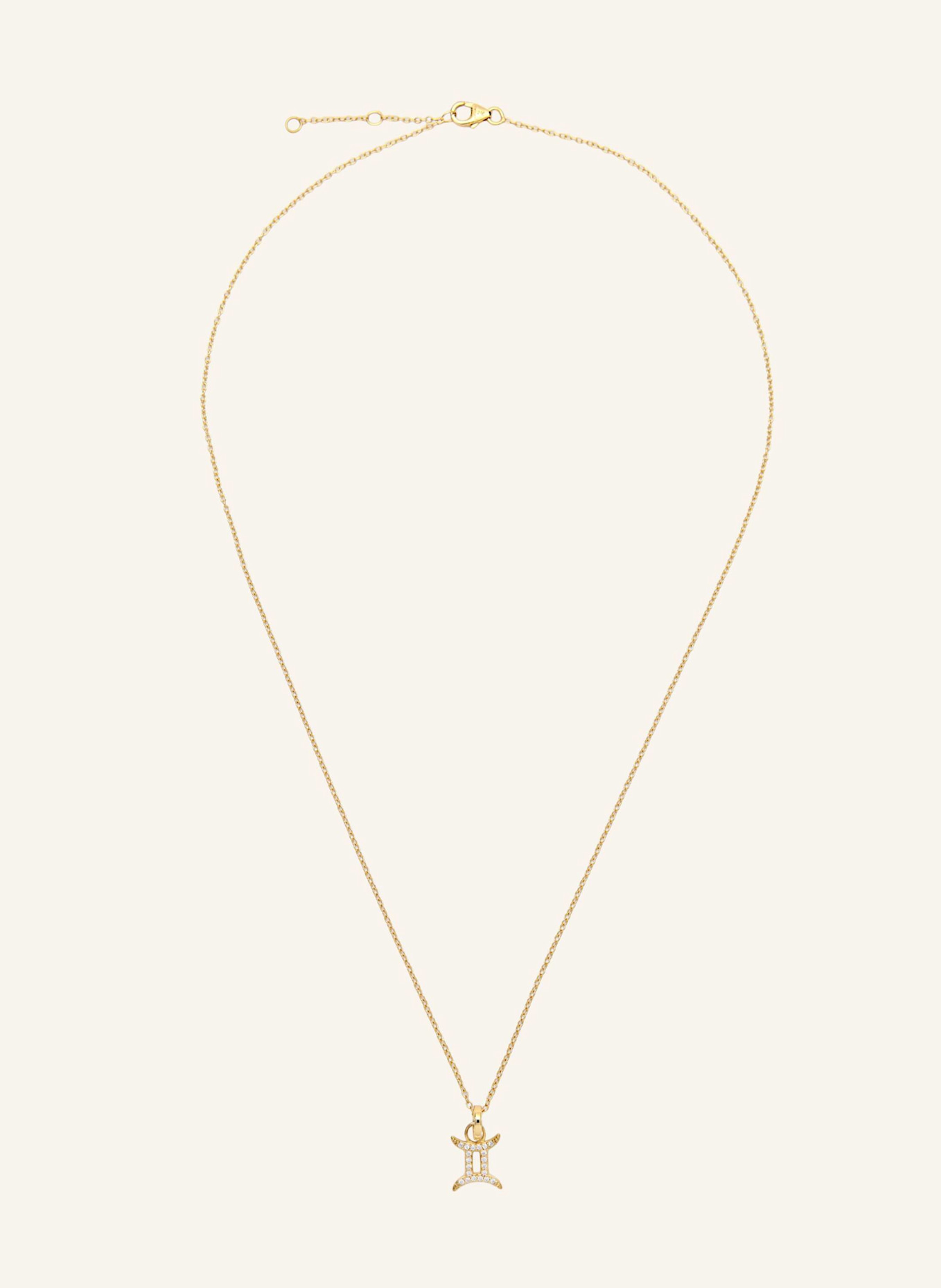 OHH LUILU Halskette ZWILLING by GLAMBOU: GOLD