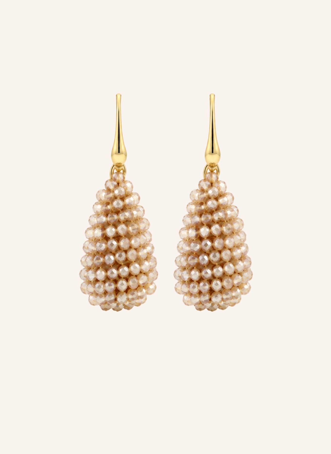 LOTT.gioielli Ohrhänger AMY CE GB CONE XS SOFT CHAMPAGNE by GLAMBOU: GOLD