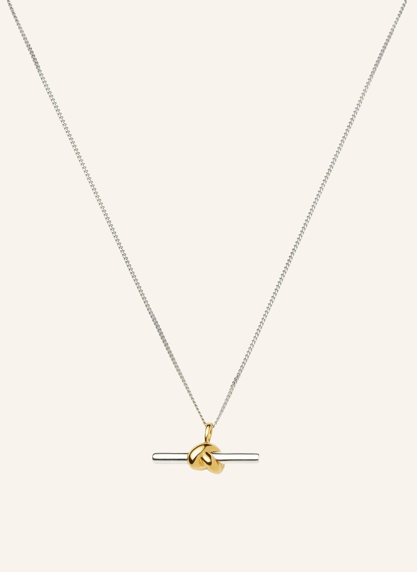 MISSOMA Ketten LUCY WILLIAMS T-BAR KNOT by GLAMBOU: GOLD