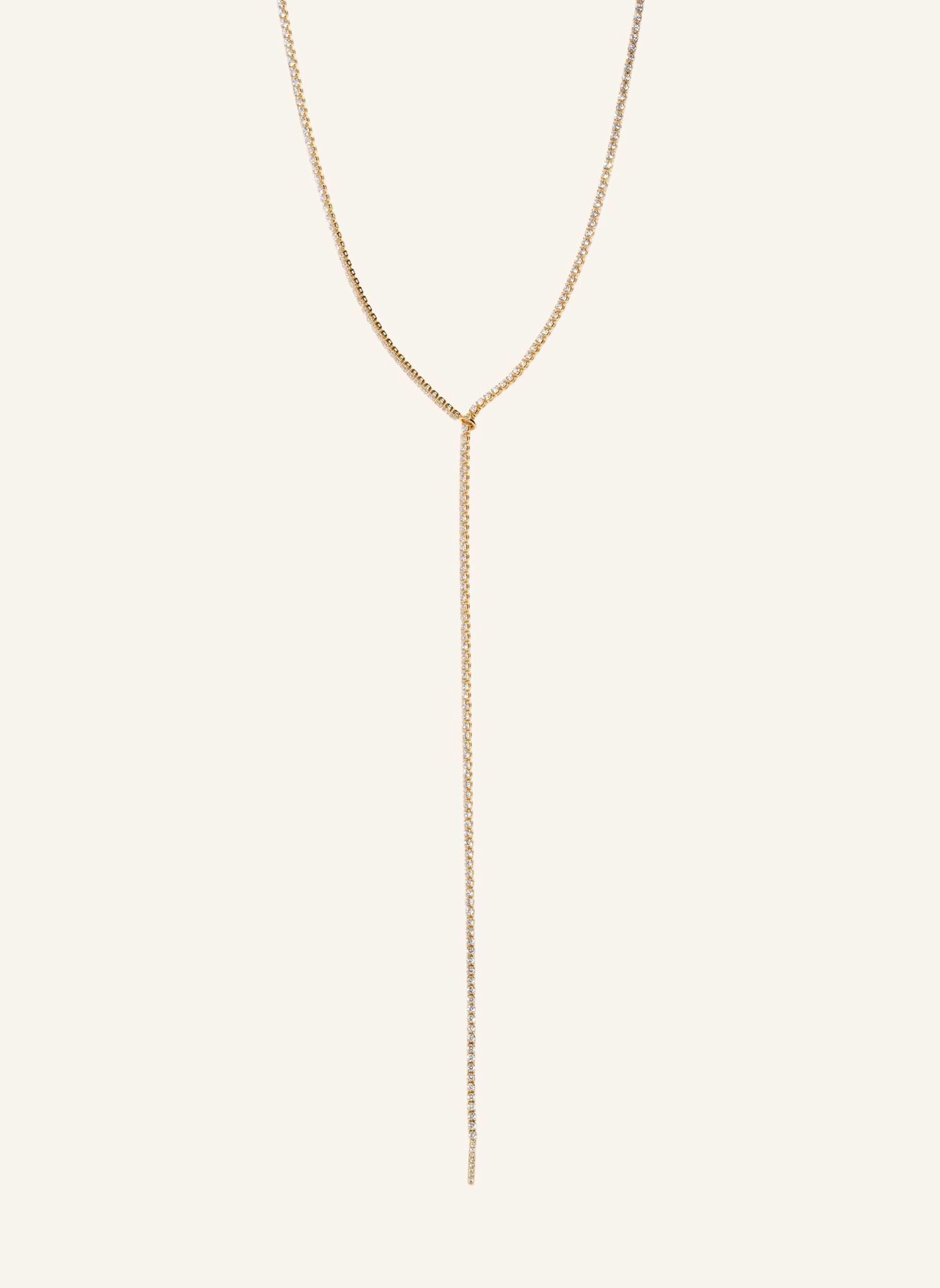 CRYSTAL HAZE Halsketten SERENA LARIAT by GLAMBOU: GOLD