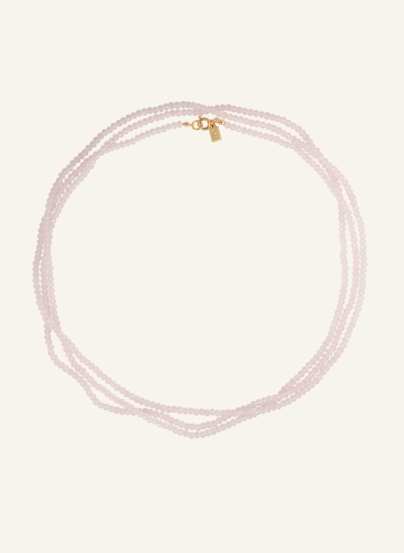 CRYSTAL HAZE Halsketten SHIMMER STACK NECKLACE ROSE by GLAMBOU: GOLD