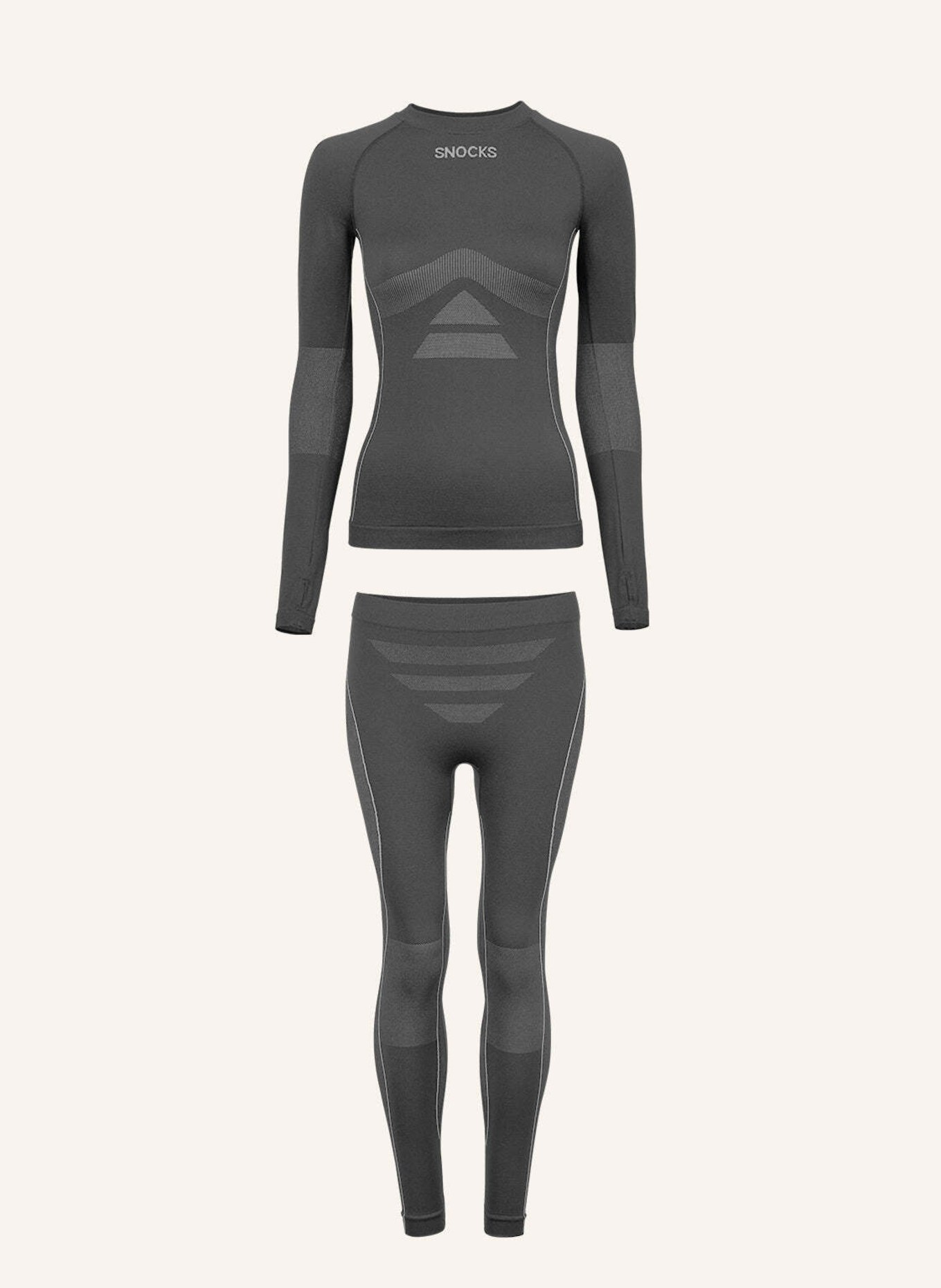 SNOCKS Thermounterwäsche: GRAU