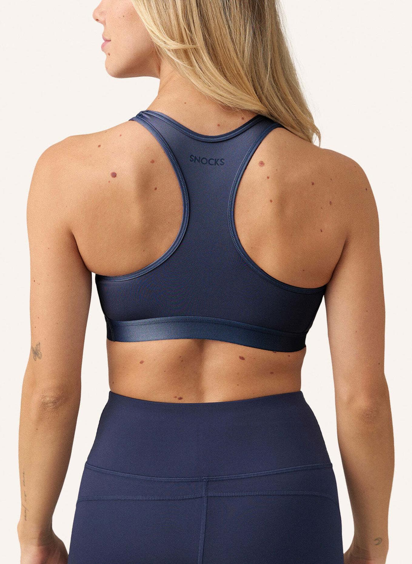 SNOCKS Sport-BH: DUNKELBLAU