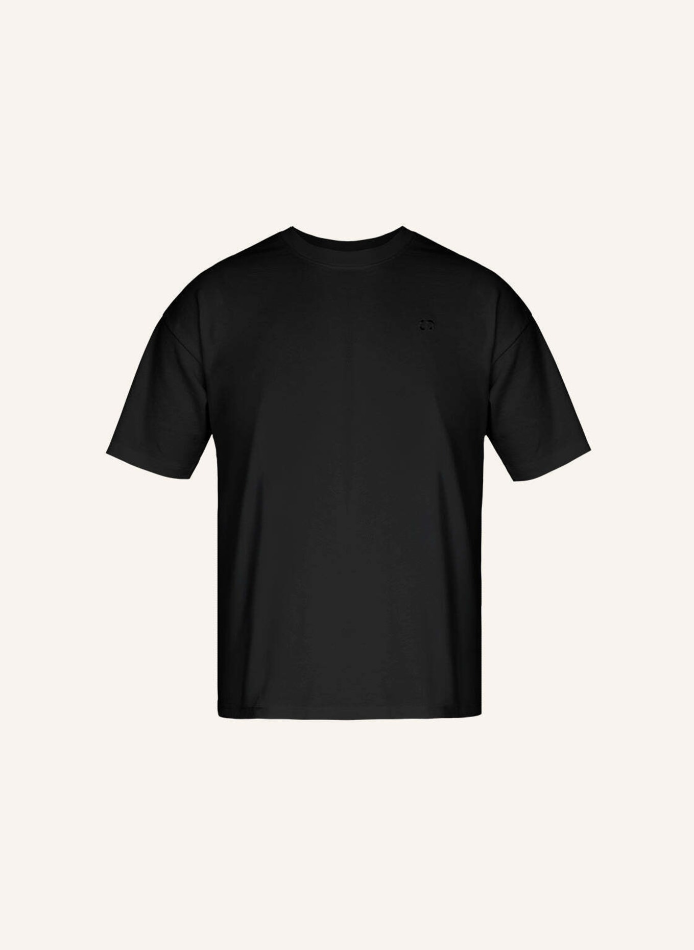 SNOCKS Oversized T-Shirt Herren: SCHWARZ