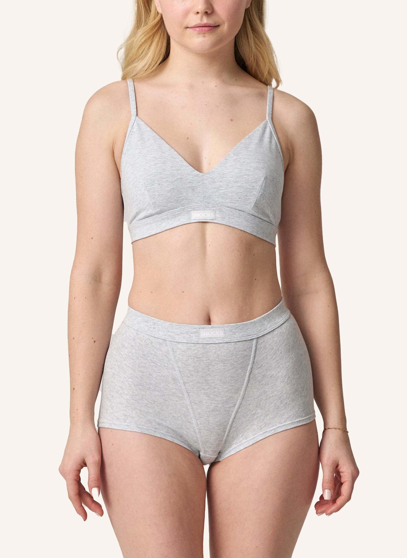 SNOCKS Triangel-BH: GRAU