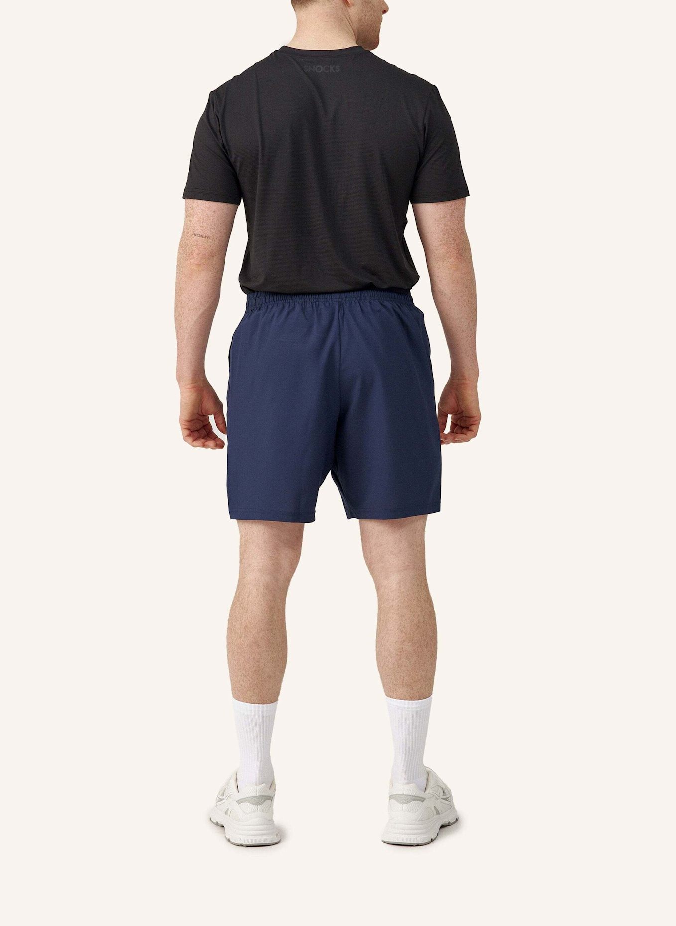 SNOCKS Trainingsshorts: DUNKELBLAU