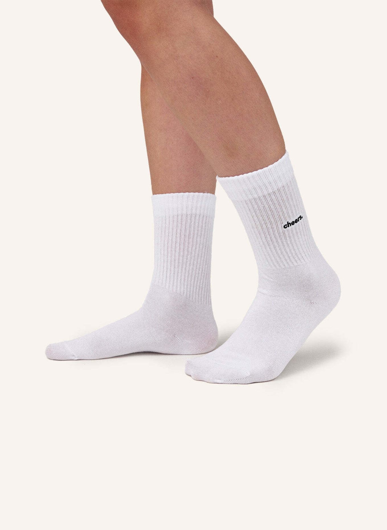SNOCKS Tennissocken: WEISS