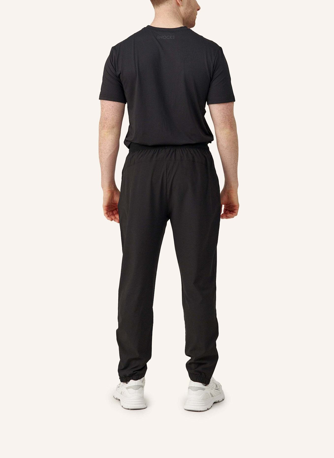 SNOCKS Active Woven Jogger Herren: SCHWARZ