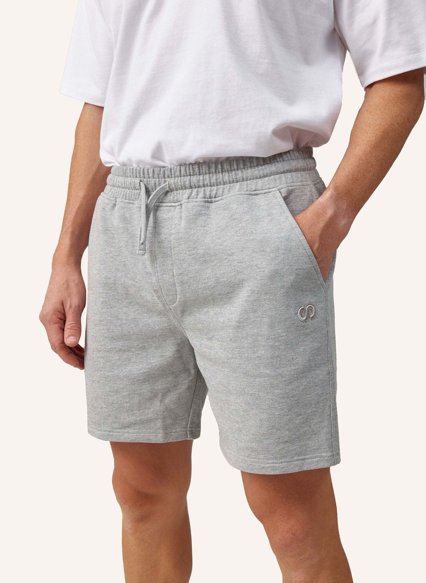 SNOCKS Sweatshorts Herren: HELLGRAU