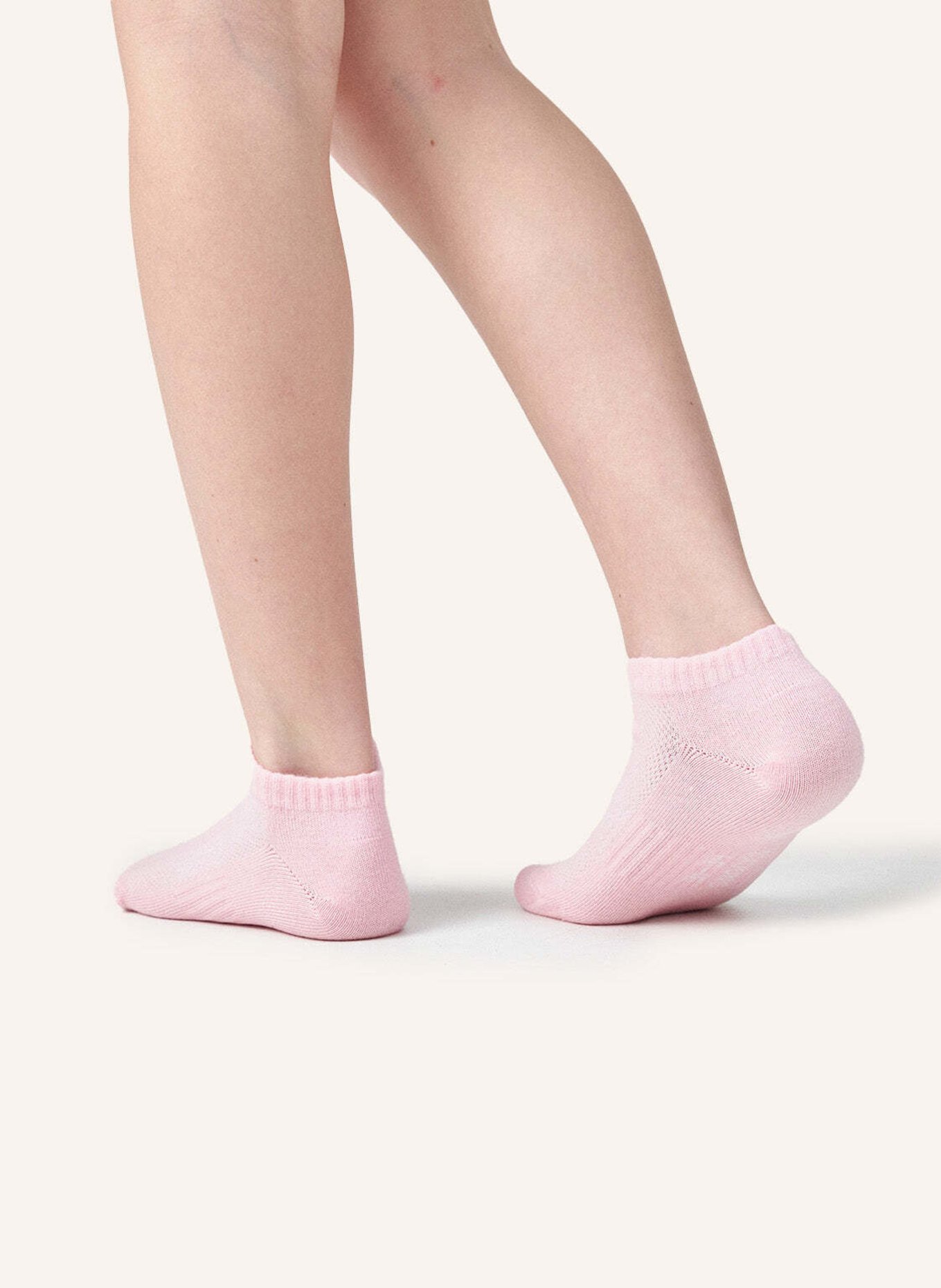 SNOCKS Kinder Sneaker Socken: ROSA