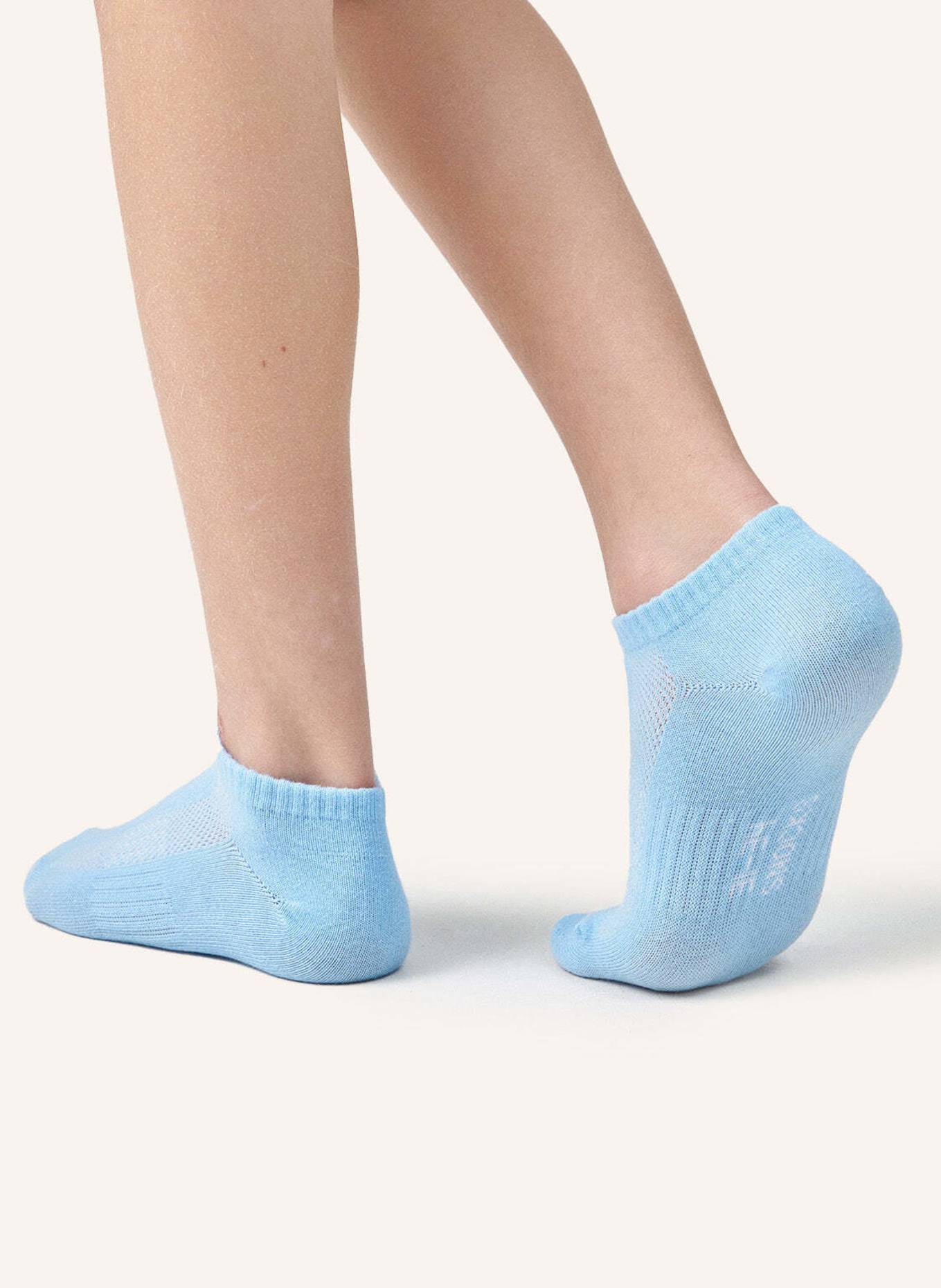 SNOCKS Kinder Sneaker Socken: BLAU