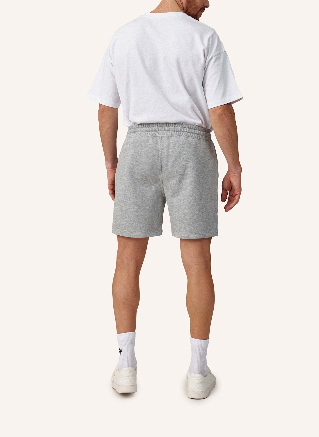 SNOCKS Sweatshorts: HELLGRAU