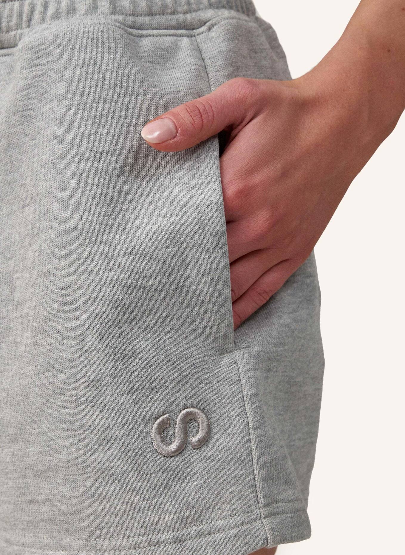 SNOCKS Sweatshorts Damen: HELLGRAU