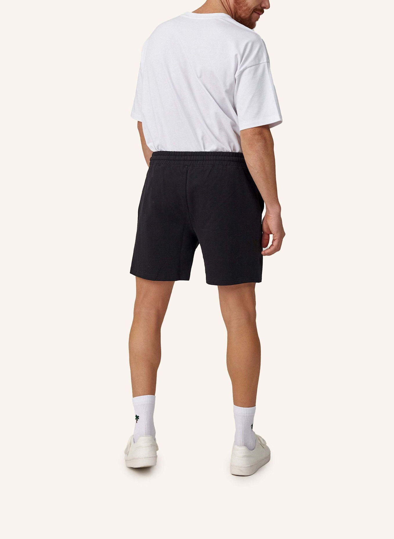 SNOCKS Sweatshorts: SCHWARZ