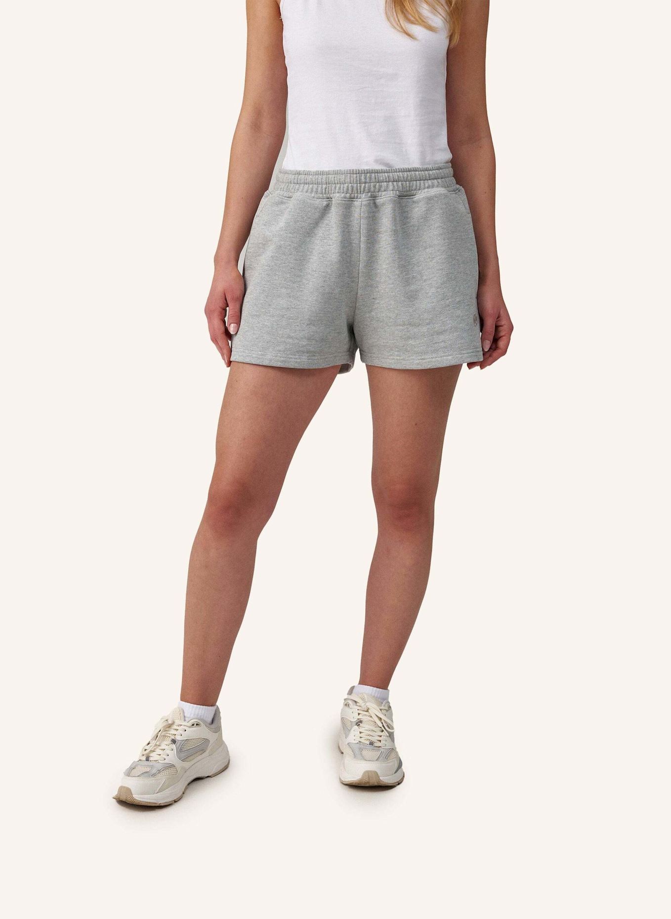 SNOCKS Sweatshorts Damen: HELLGRAU