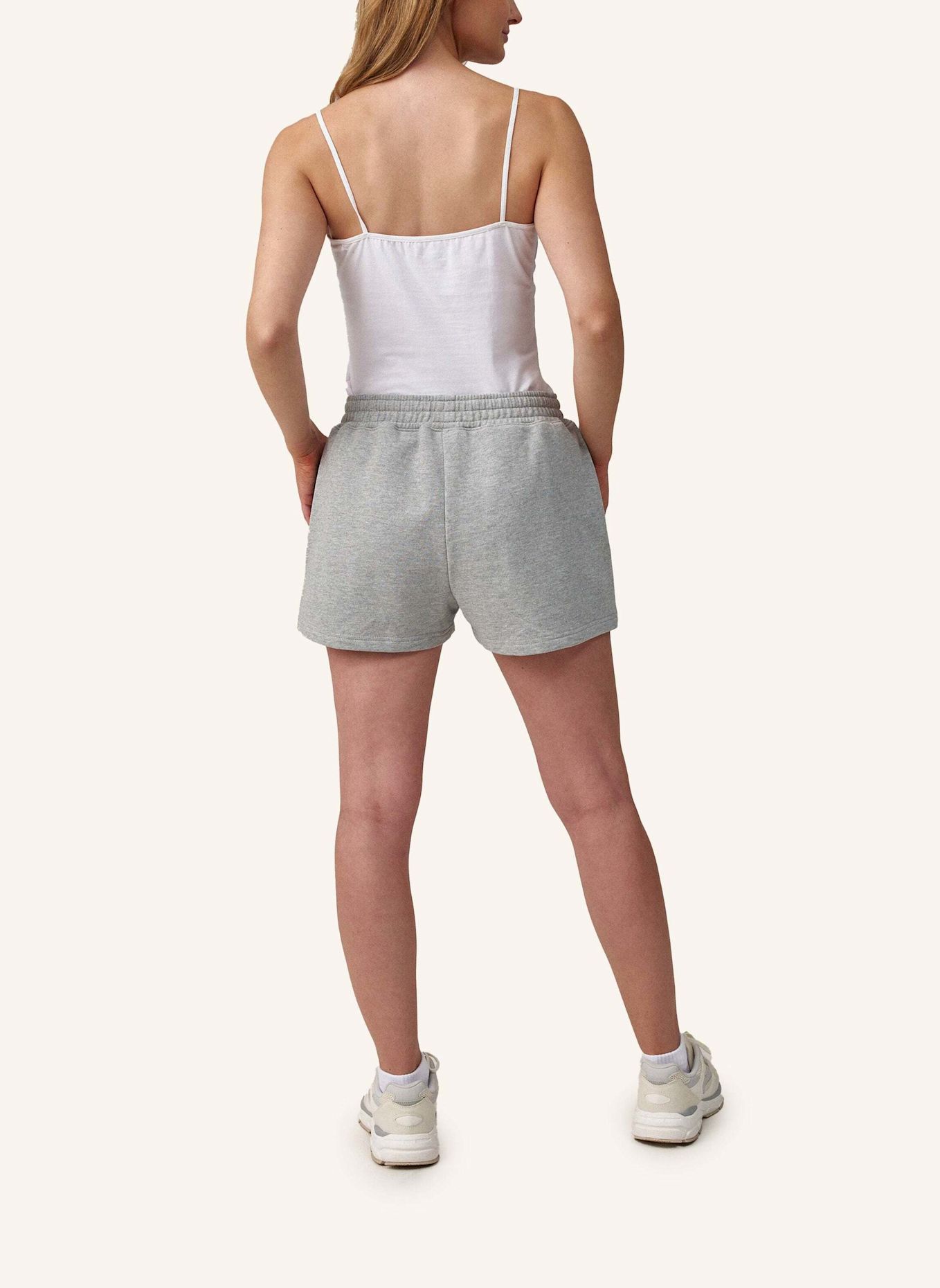 SNOCKS Sweatshorts Damen: HELLGRAU