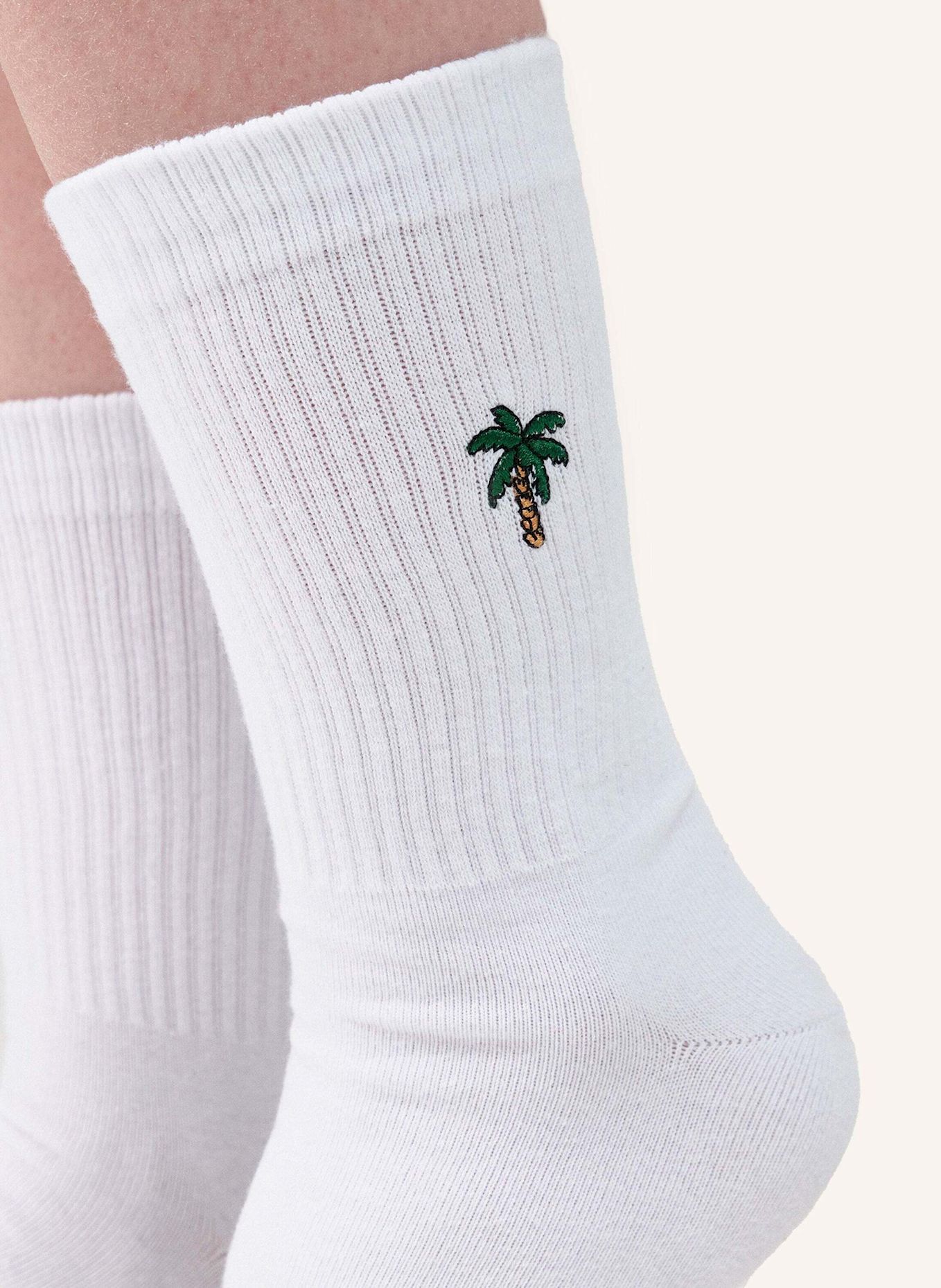 SNOCKS Tennissocken: WEISS