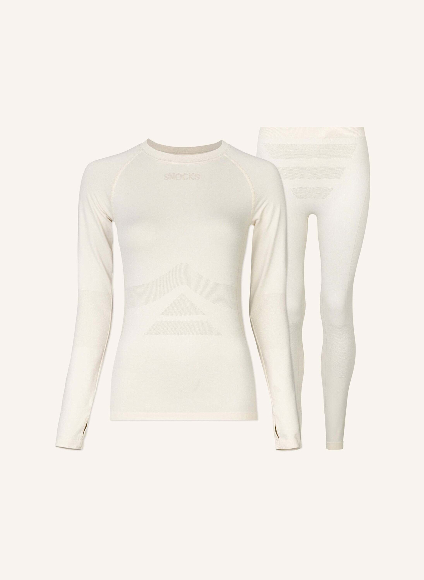 SNOCKS Thermounterwäsche: CREME