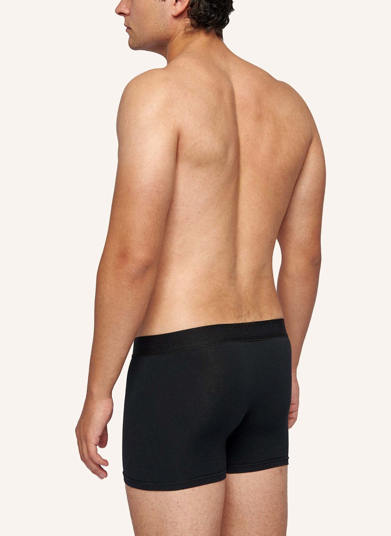 SNOCKS Premium Boxershorts aus Bambus: SCHWARZ