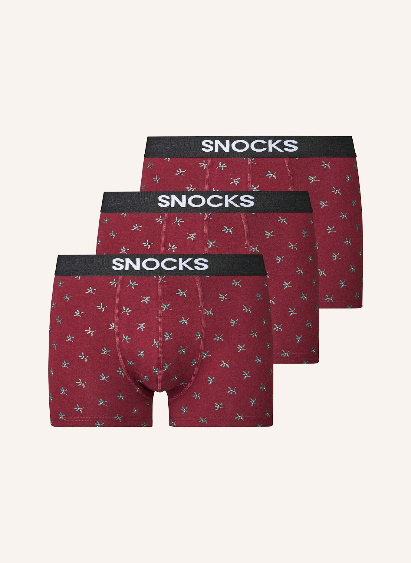 SNOCKS 6er-Pack Boxershorts: BLAU