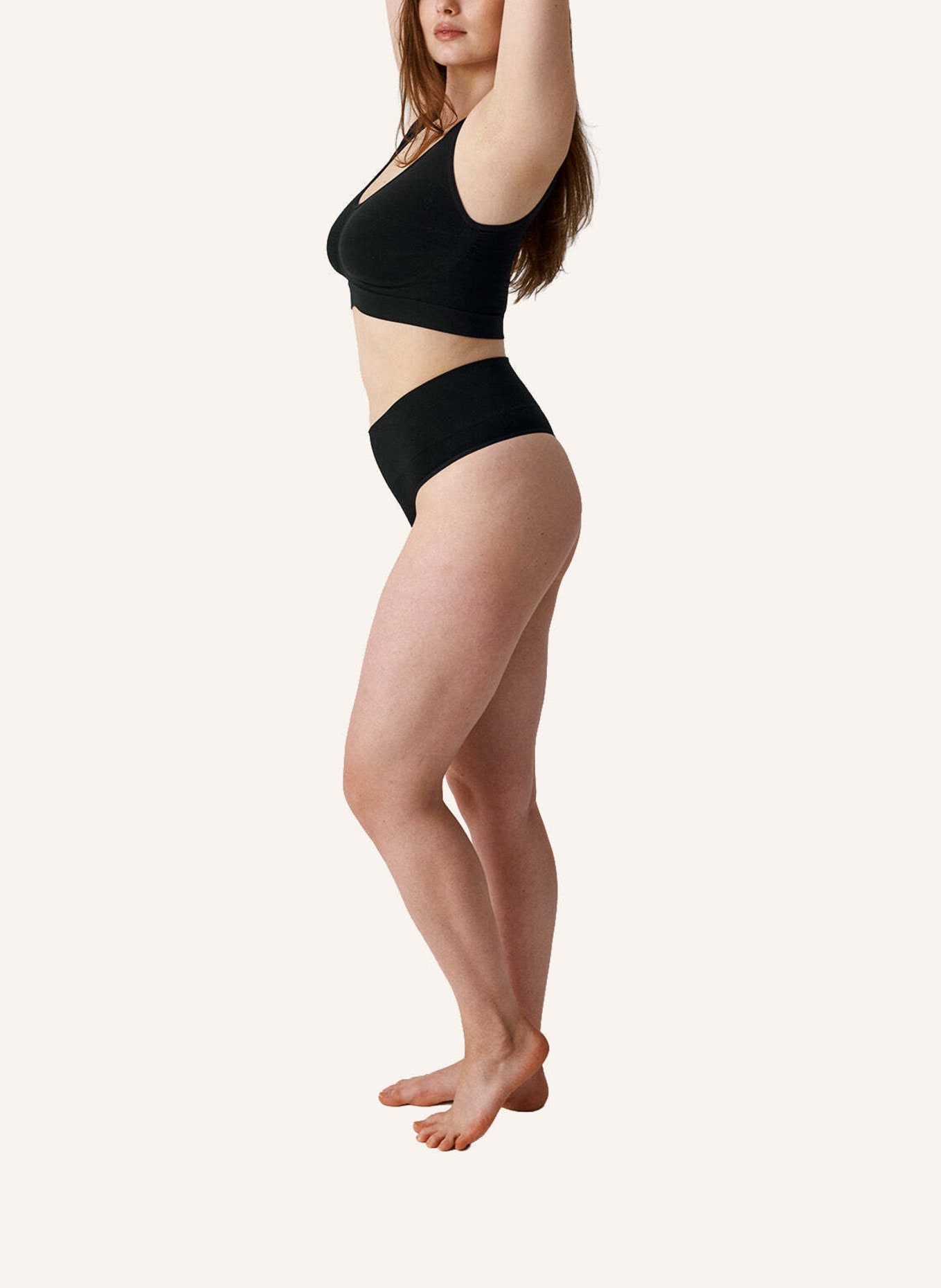 SNOCKS Shaping Tanga: SCHWARZ