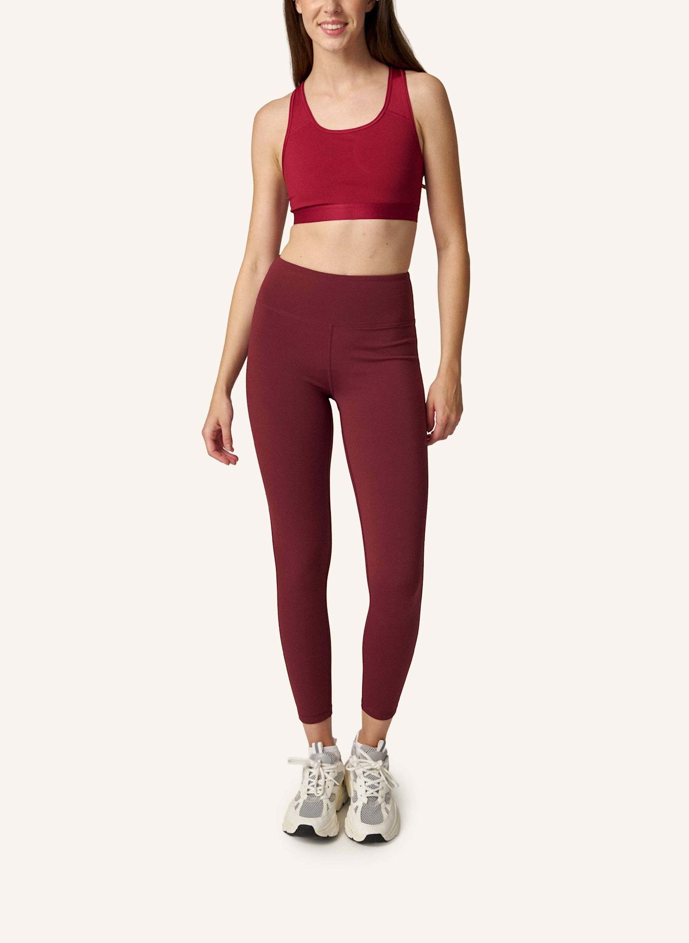 SNOCKS Thermoleggings Damen: ROT