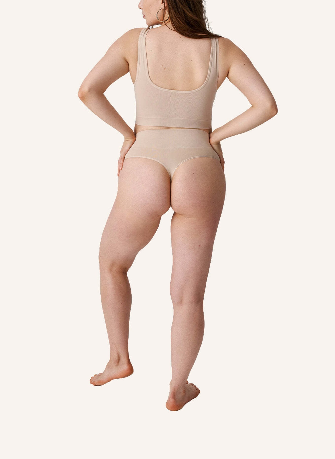 SNOCKS Shaping Tanga: BEIGE