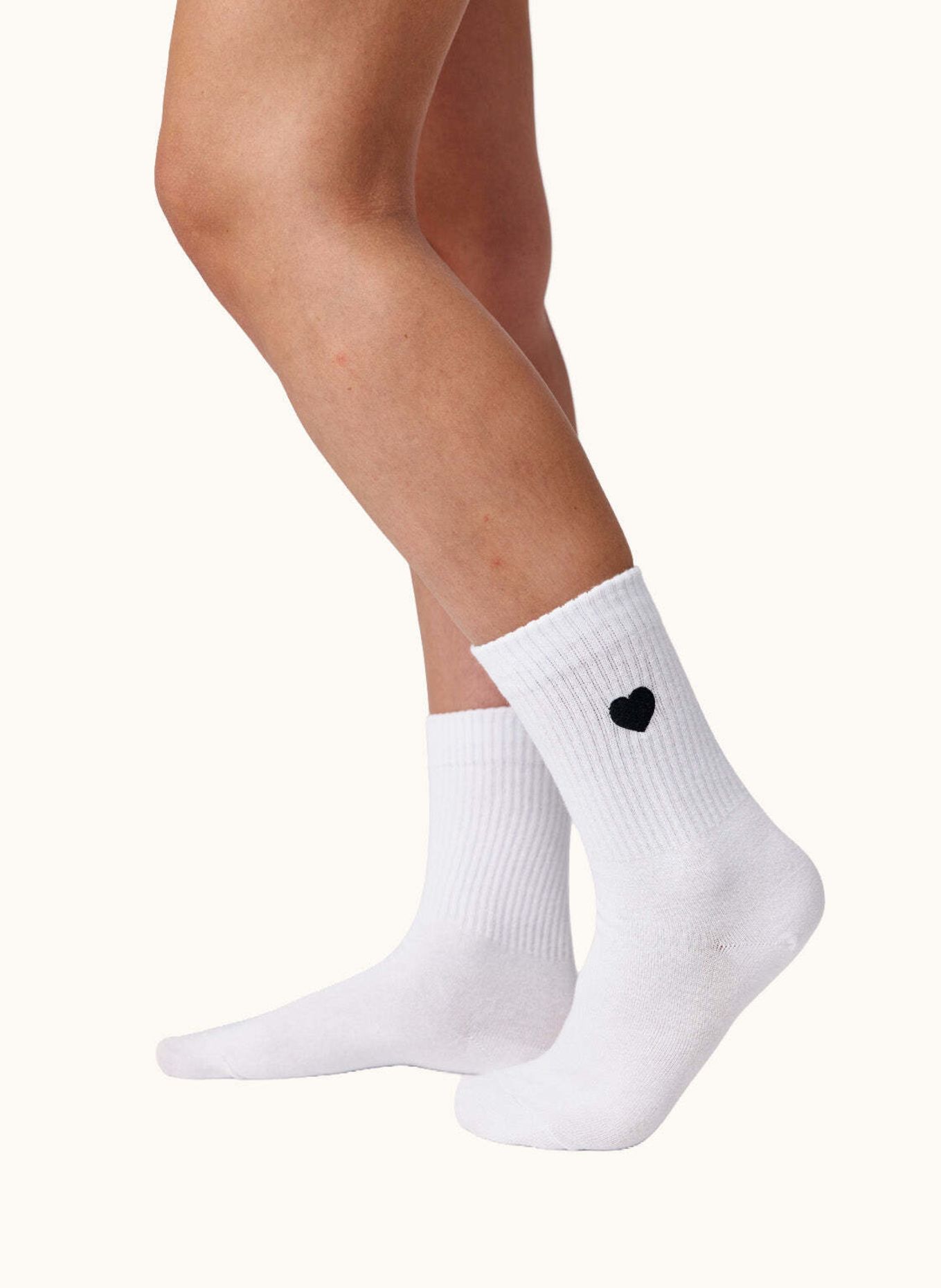 SNOCKS Tennissocken: WEISS