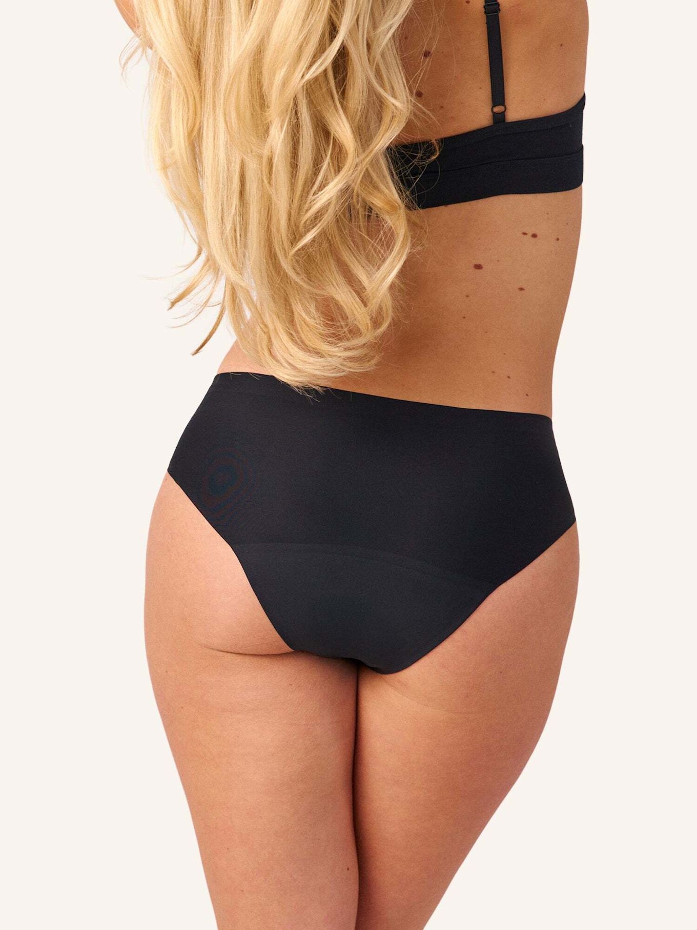 SNOCKS Perioden Slip Seamless STRONG: SCHWARZ