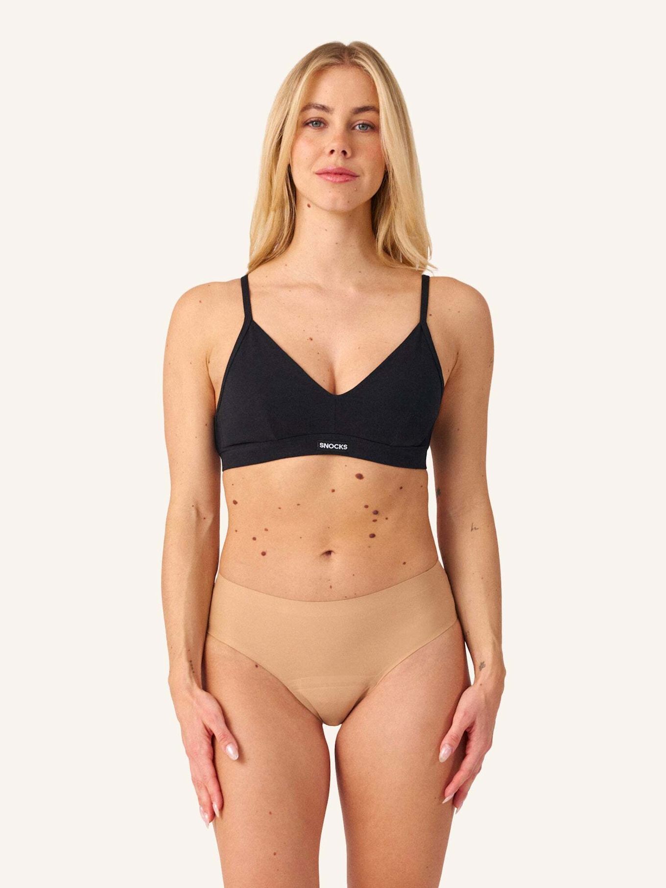 SNOCKS Perioden Slip Seamless STRONG: CAMEL
