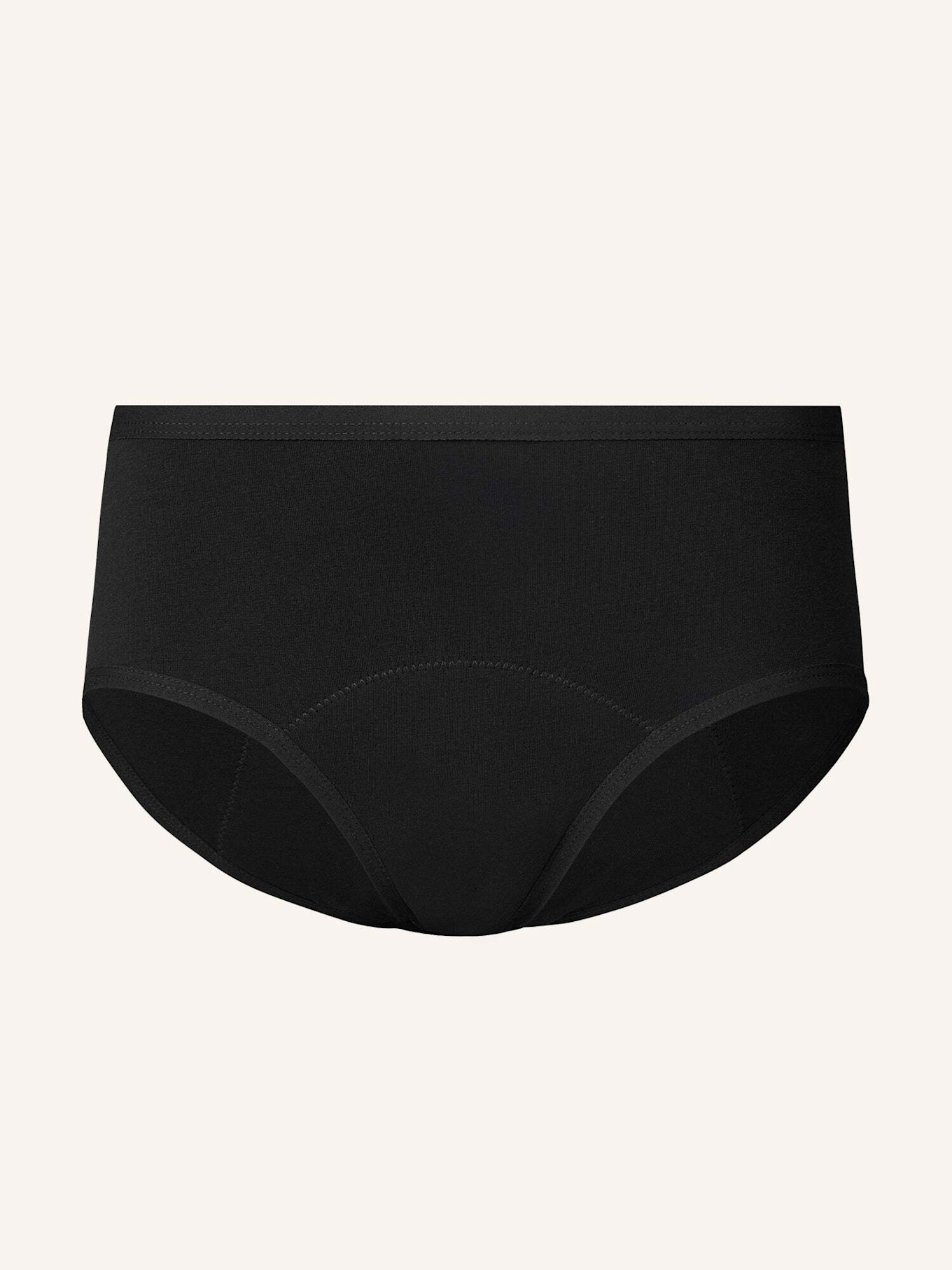 SNOCKS Perioden Hipster Panty STRONG: SCHWARZ