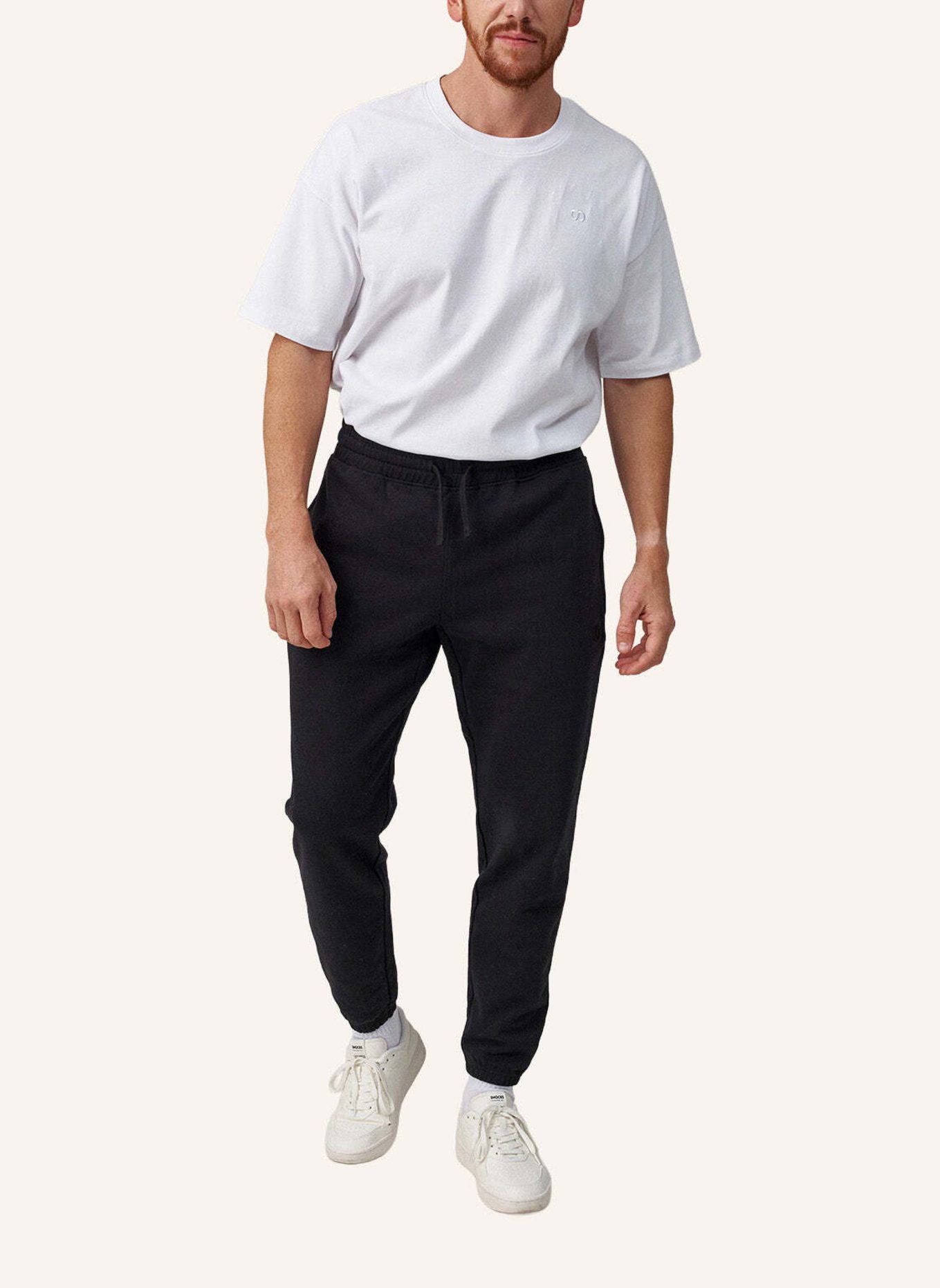 SNOCKS Sweatpants Herren: SCHWARZ