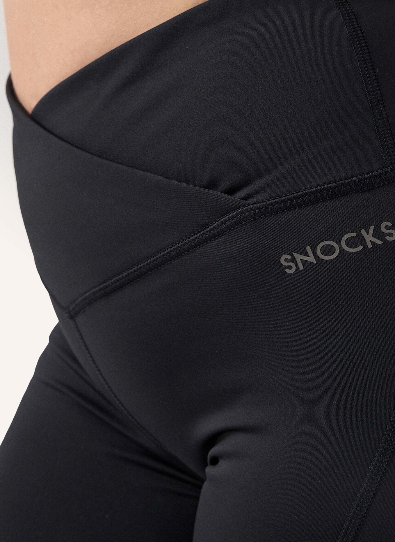 SNOCKS Radlerhose V Cross: SCHWARZ