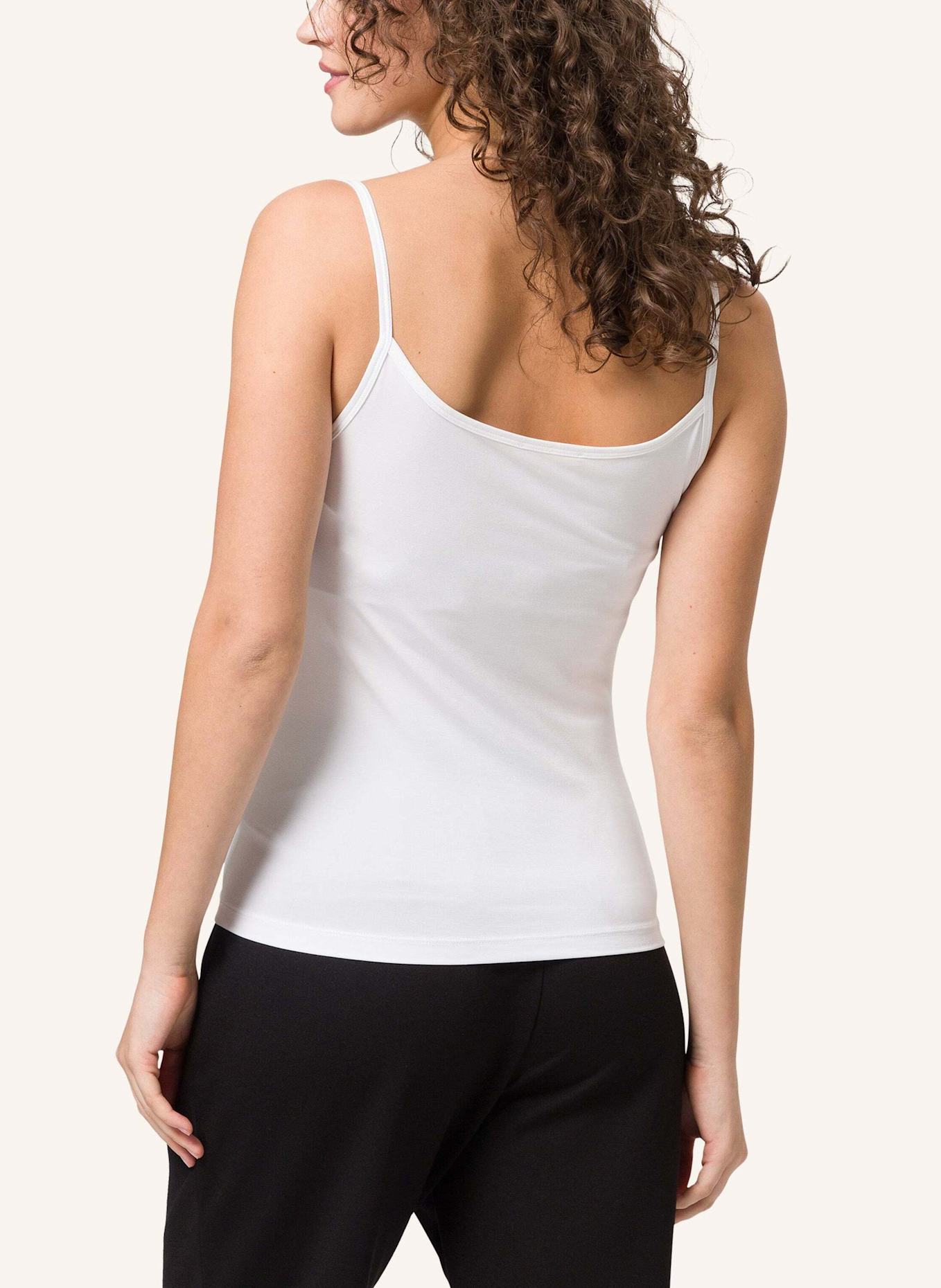 SNOCKS ELIZAA Top Basic: WEISS
